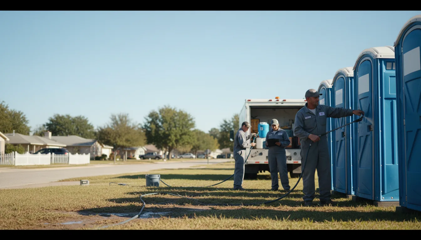 Long-Term Portable Toilet Rental in Fultondale, AL near me